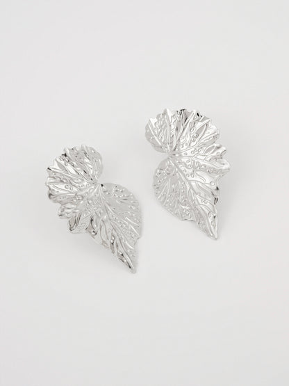 Leaf Textured Earrings