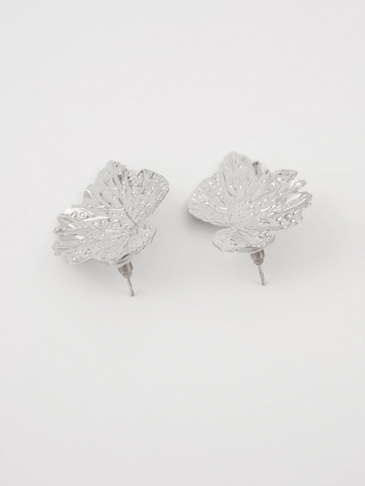 Leaf Textured Earrings