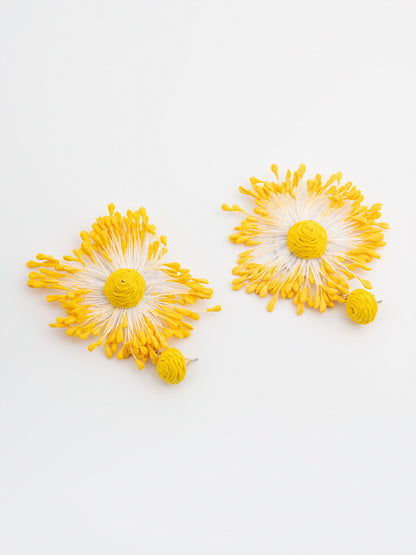 Floral Dangle Earrings