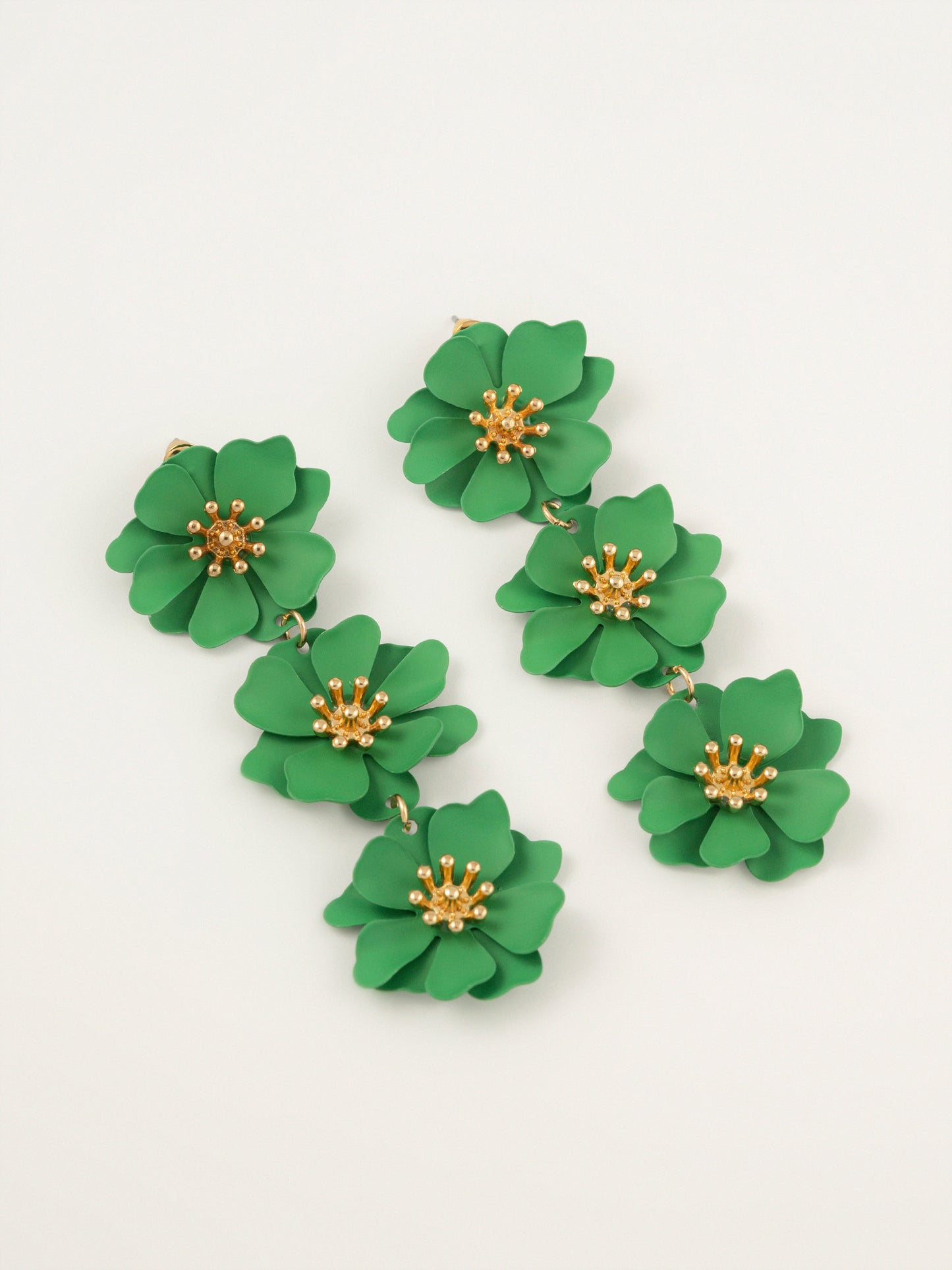 Floral Drop Earrings