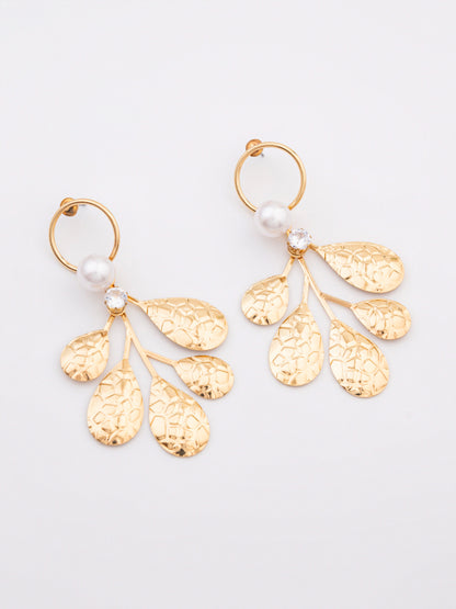 Leaf Cluster Earrings