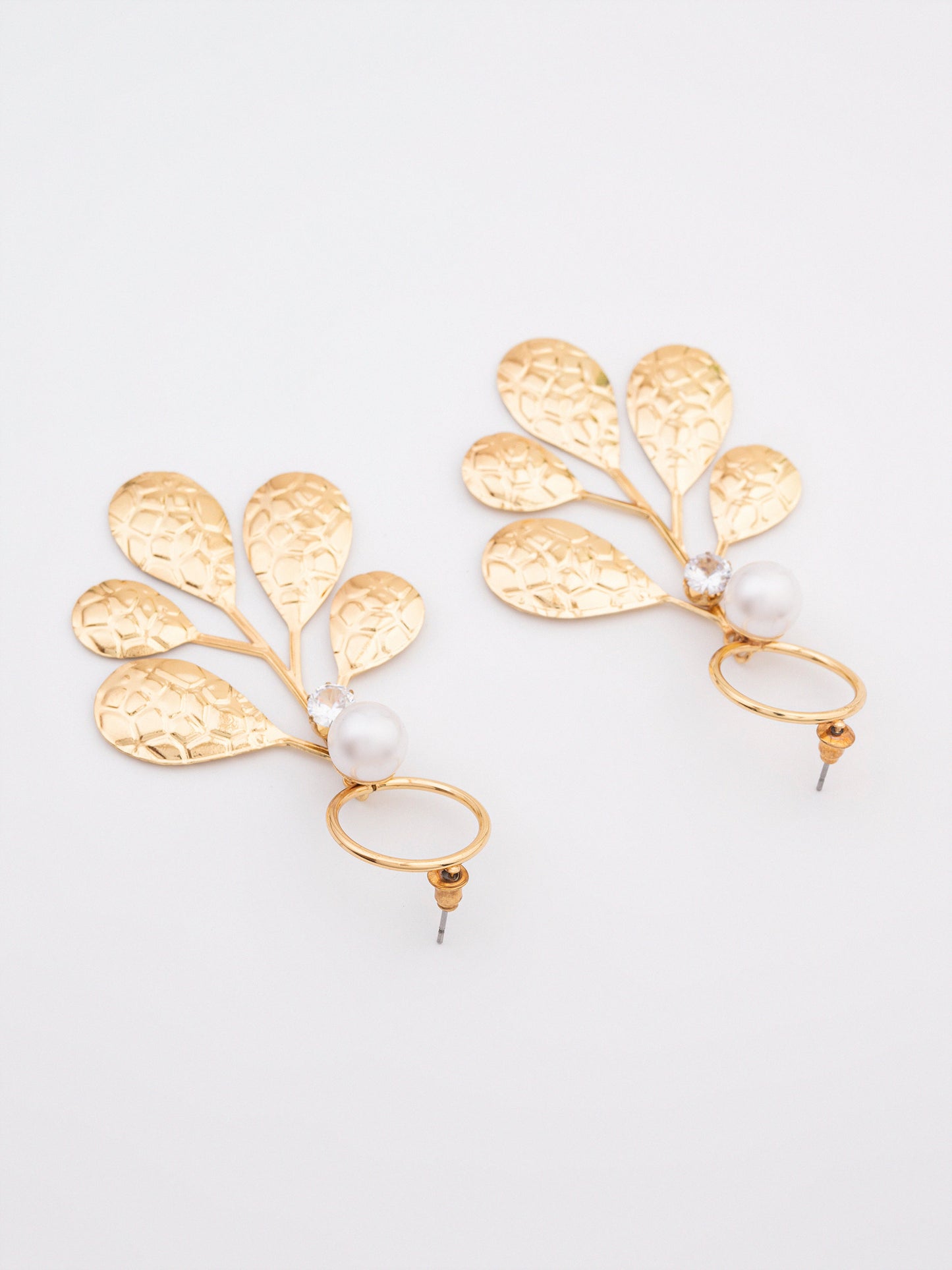 Leaf Cluster Earrings