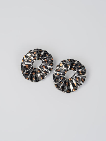 Pleated Earrings