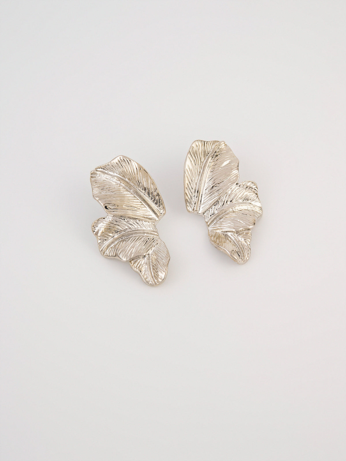 Leaf Textured Earrings