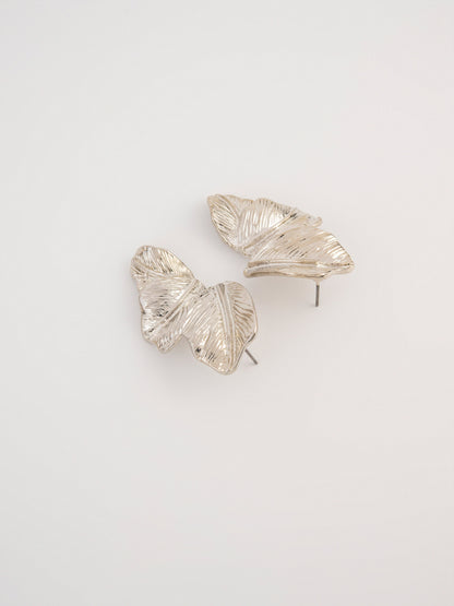 Leaf Textured Earrings