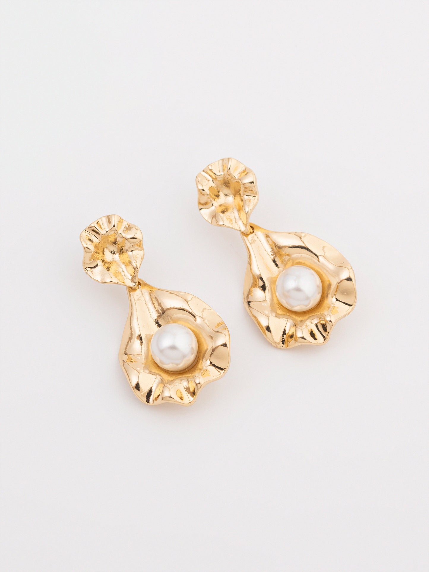 Hammered Earrings