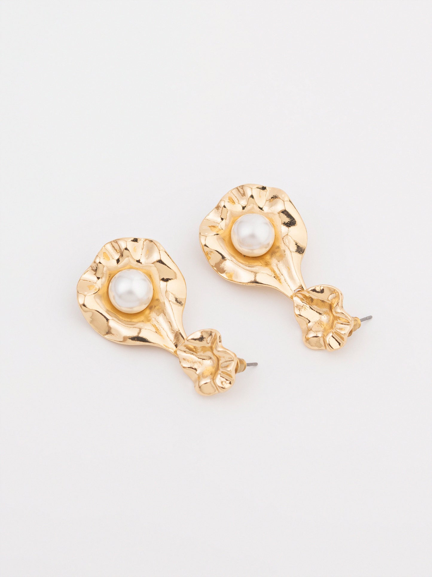 Hammered Earrings
