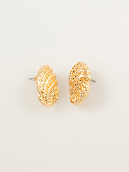 Oval Braided Earrings