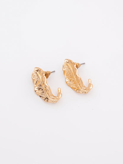 Leaf Stud Earrings