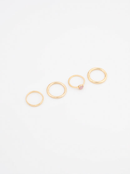 Gemstone Ring Set