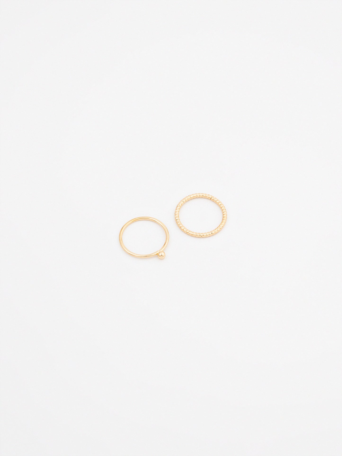 Gemstone Ring Set