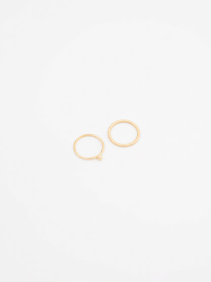 Gemstone Ring Set