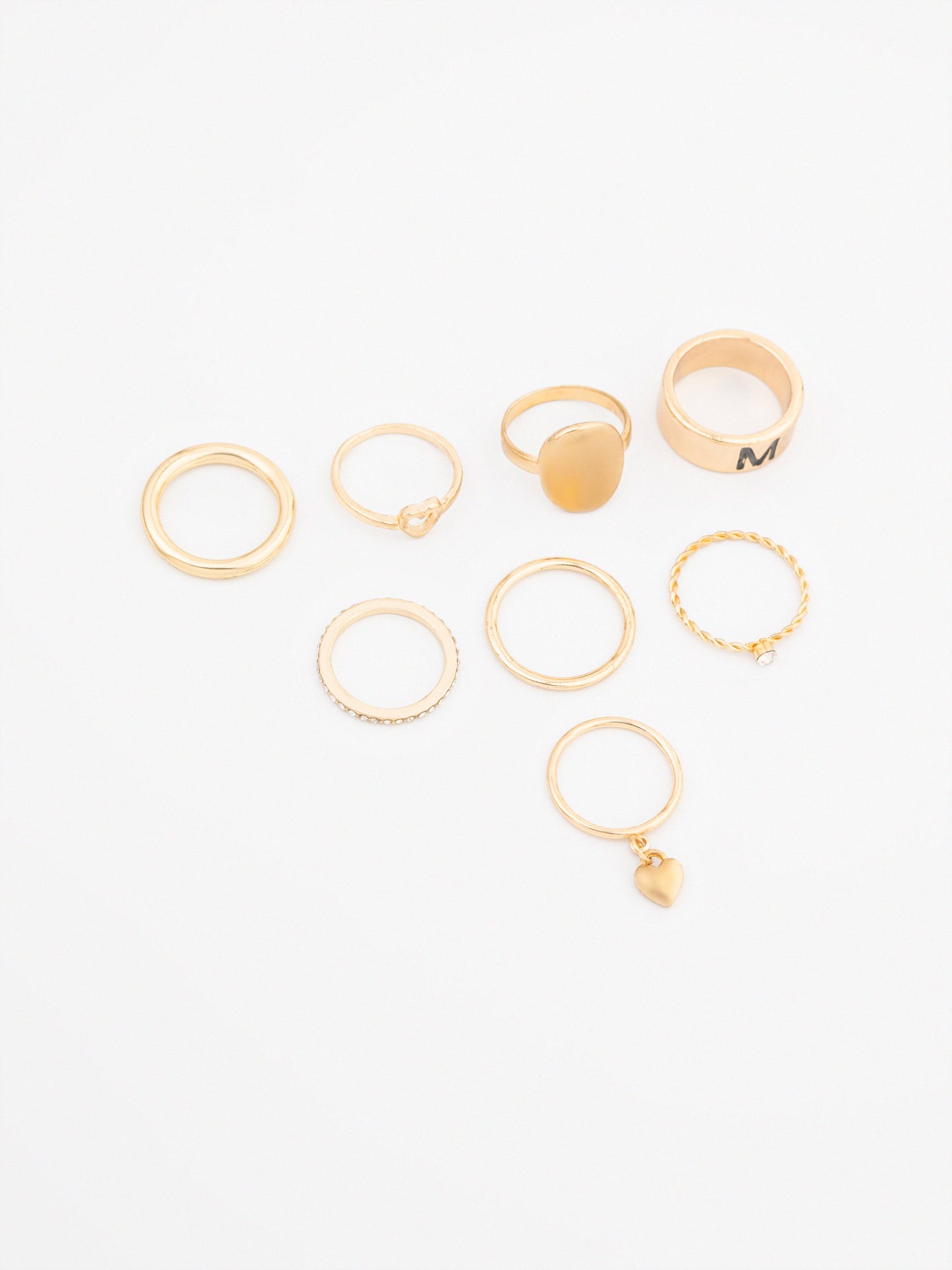 Charm Ring Set