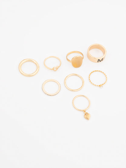 Charm Ring Set