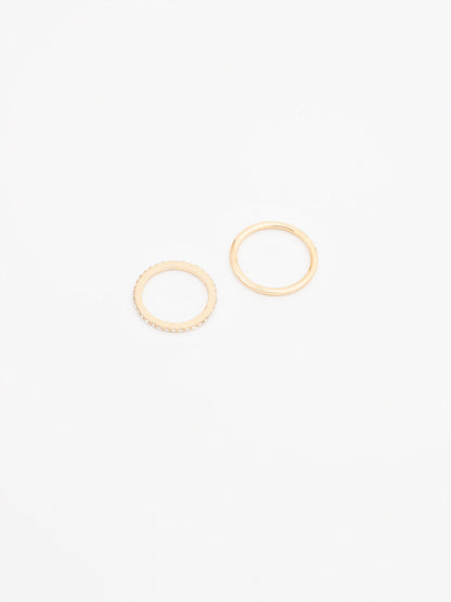 Charm Ring Set