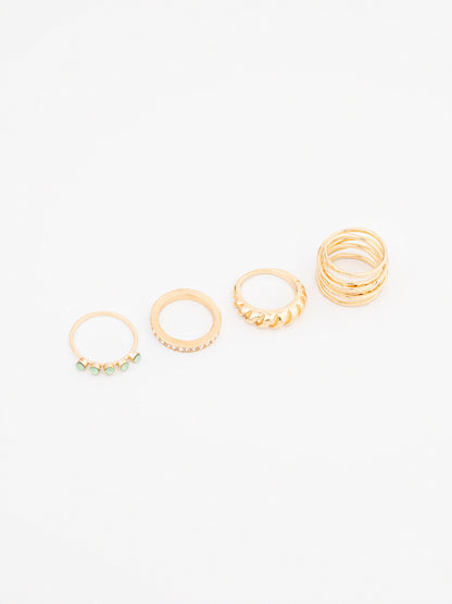 Textured Ring Set