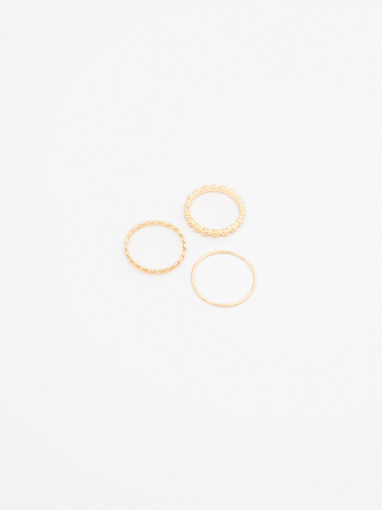 Twisted Ring Set