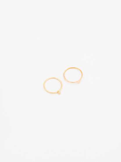 Delicate Ring Set