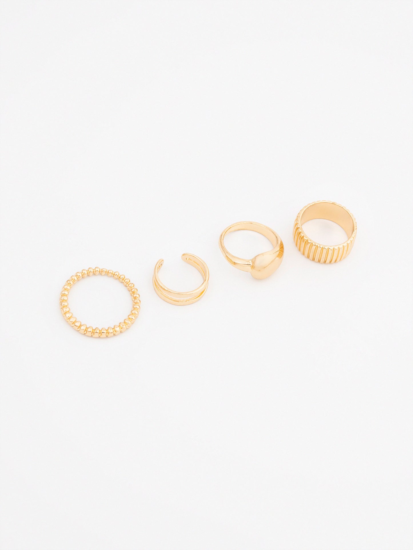 Beaded Ring Set