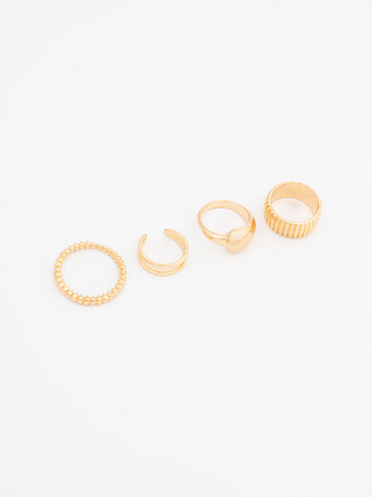 Beaded Ring Set
