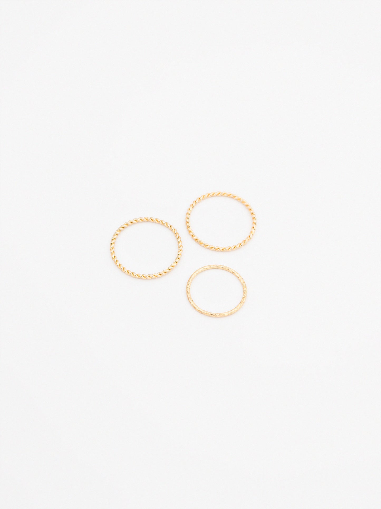 Mnimalist Ring Set