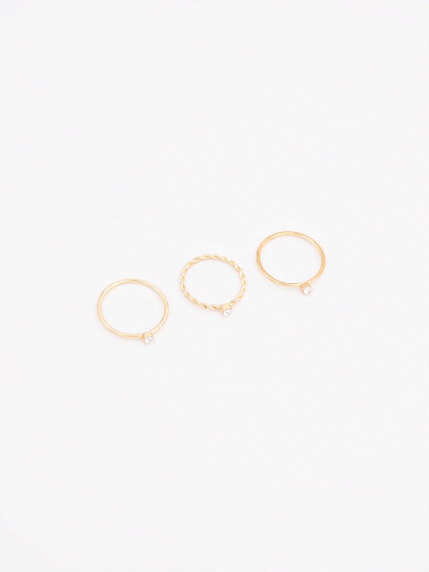 Glossy Ring Set