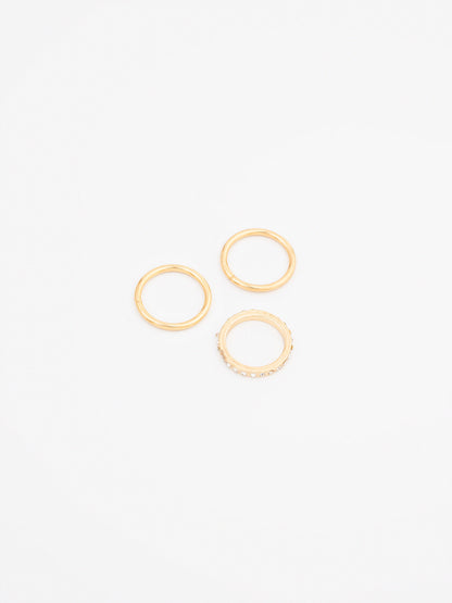 Glossy Ring Set