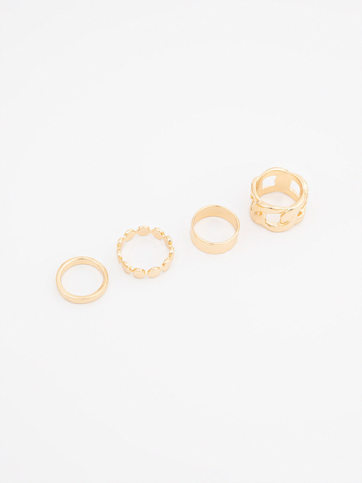 Glossy Ring Set