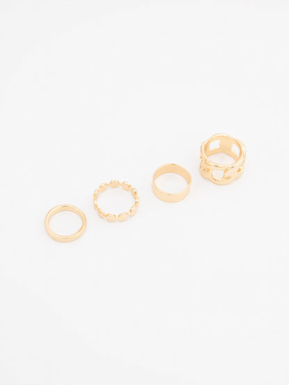 Glossy Ring Set