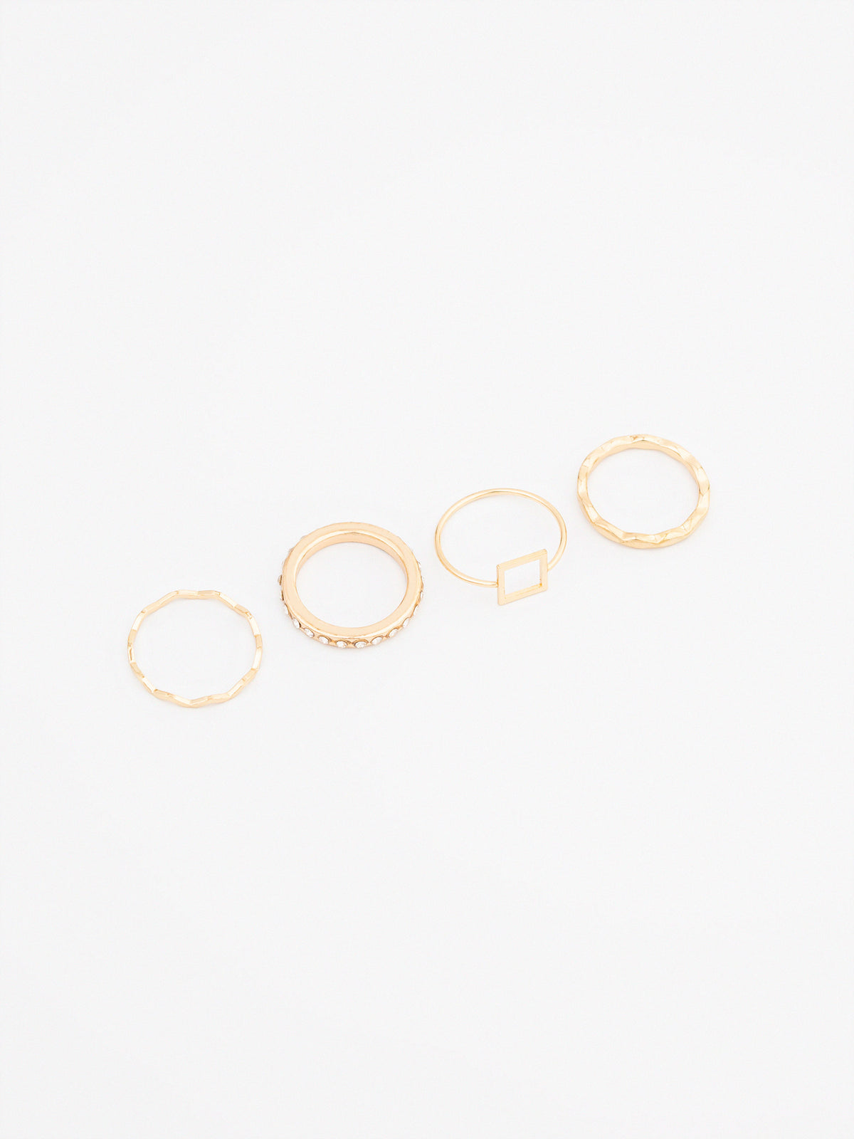 Glossy Ring Set