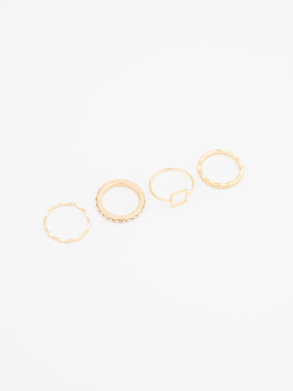 Glossy Ring Set
