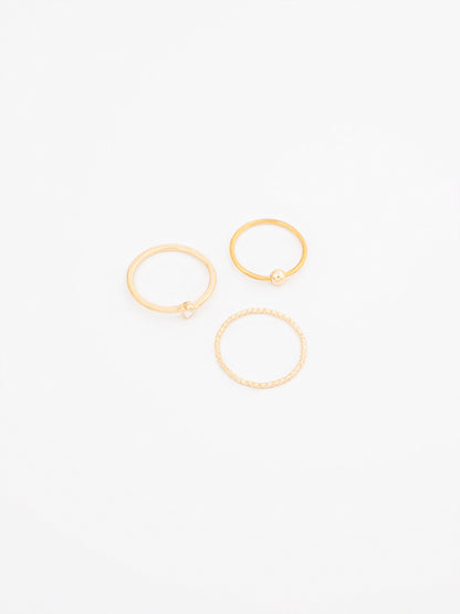 Glossy Ring Set