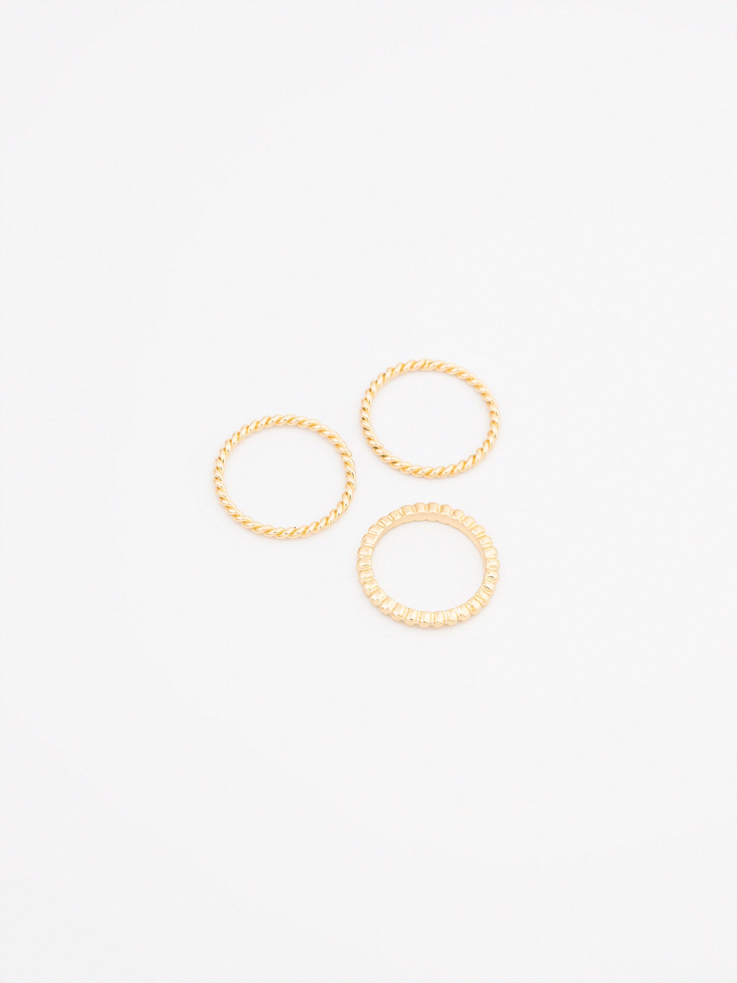 Chunky Ring Set
