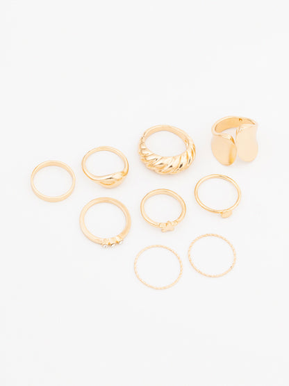 Croissant Ring Set