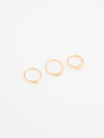 Croissant Ring Set