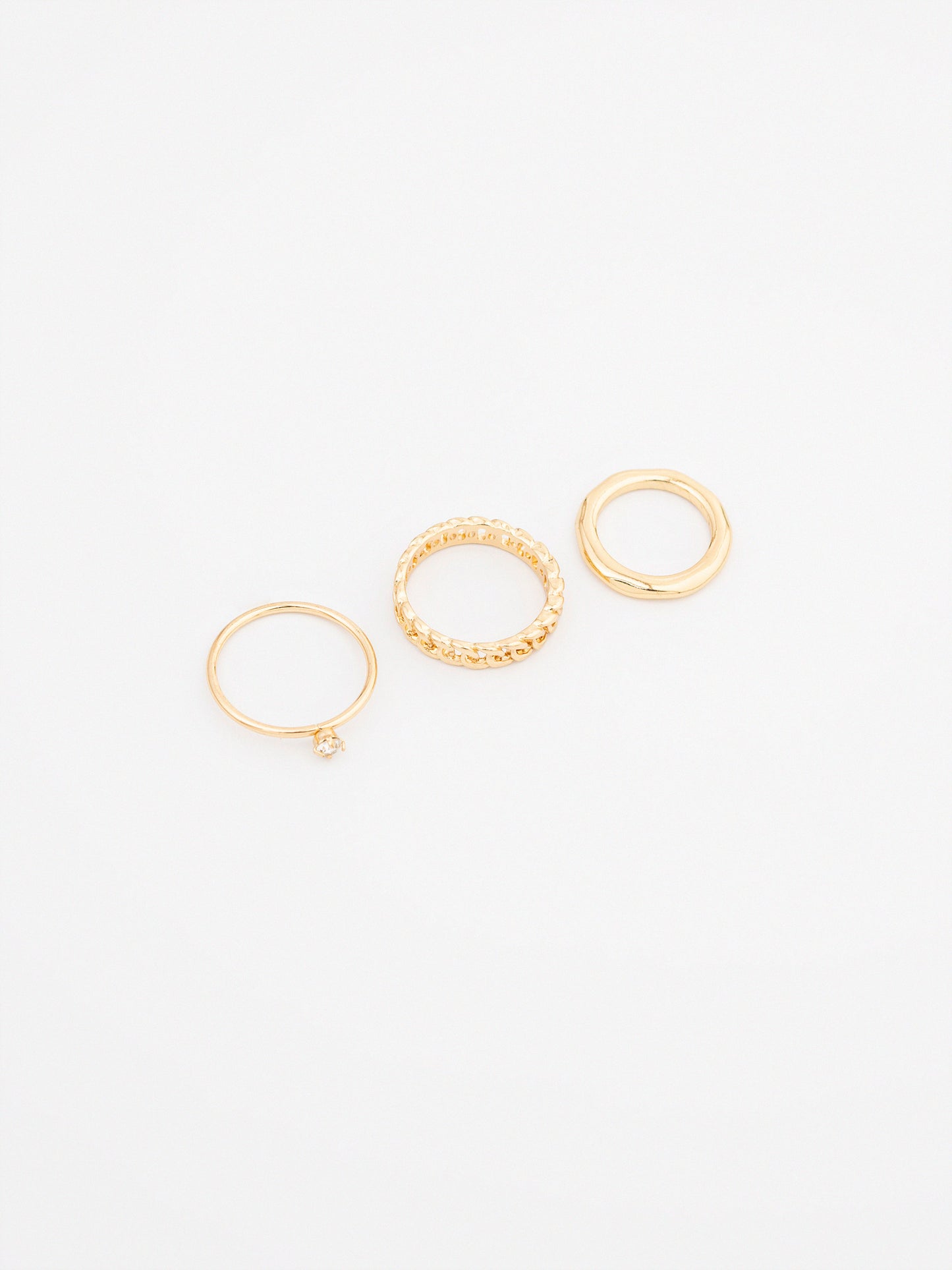 Glossy Ring Set