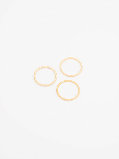 Glossy Ring Set