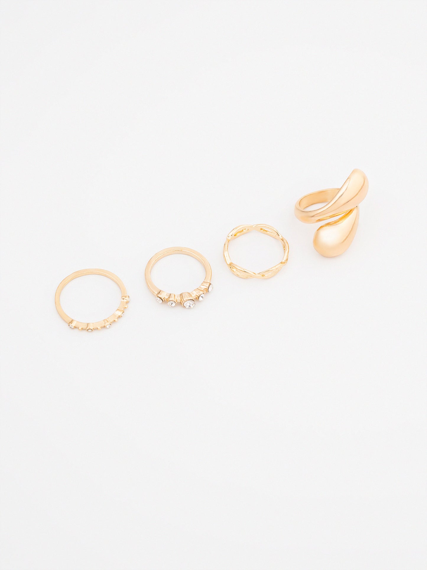 Beaded Ring Set