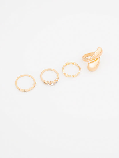 Beaded Ring Set