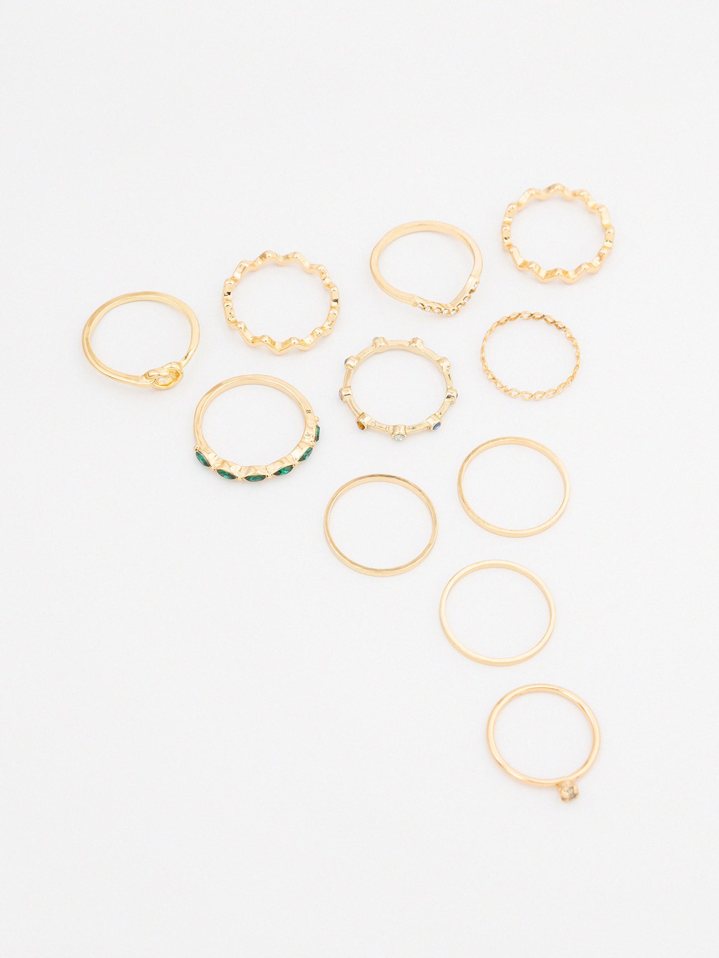 Charm Ring Set