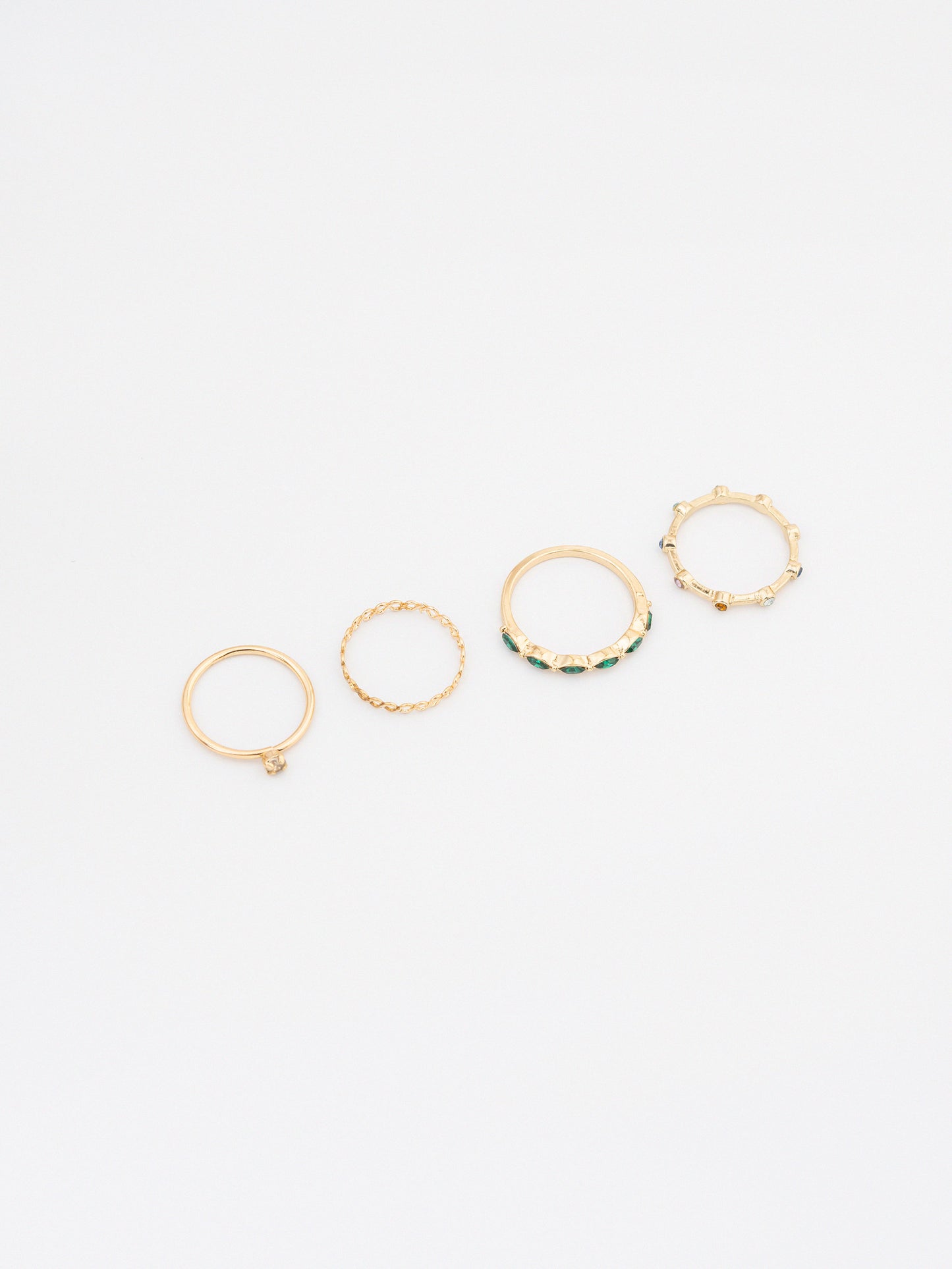 Charm Ring Set