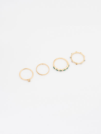 Charm Ring Set