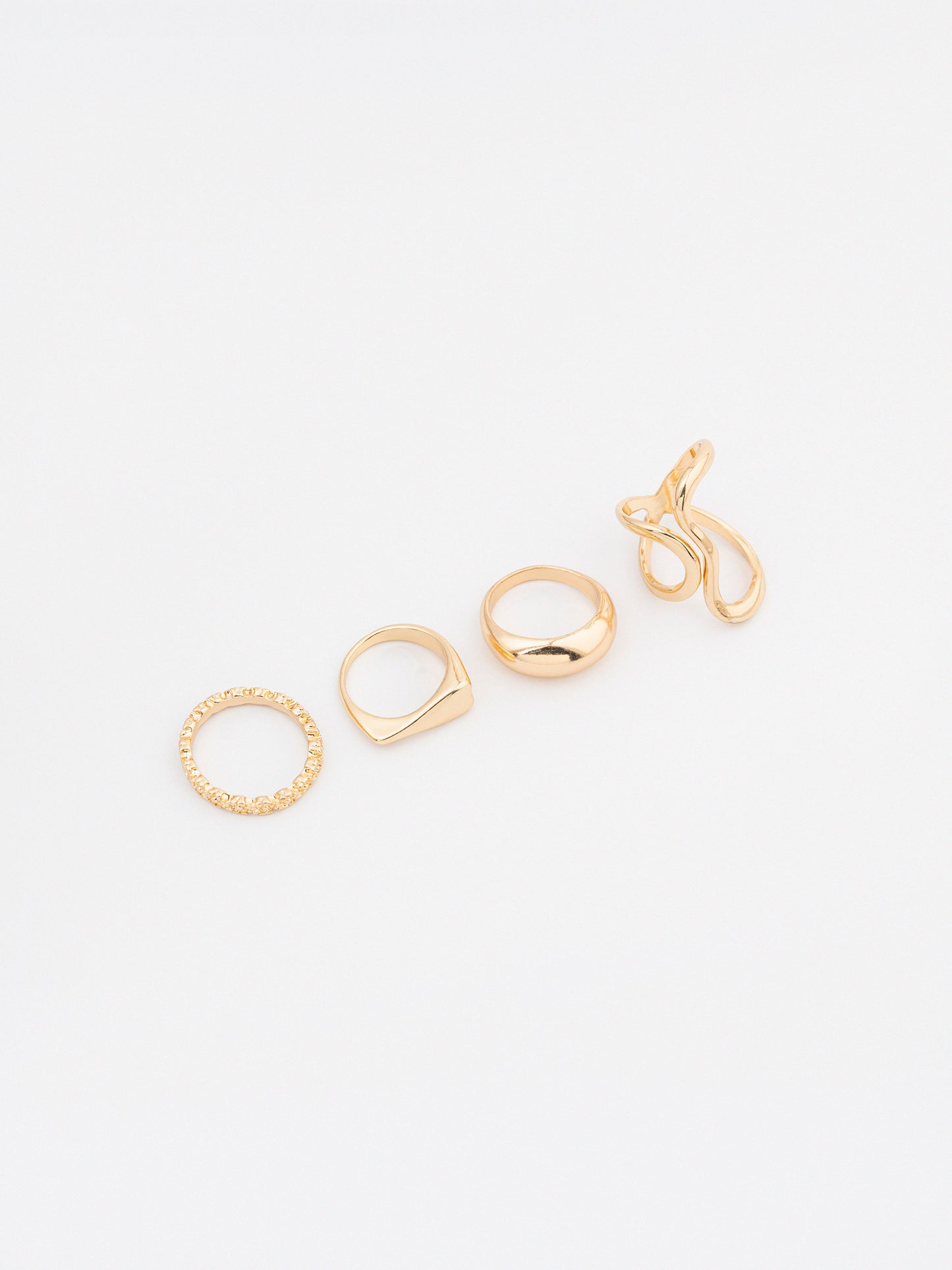 Spiral Ring Set