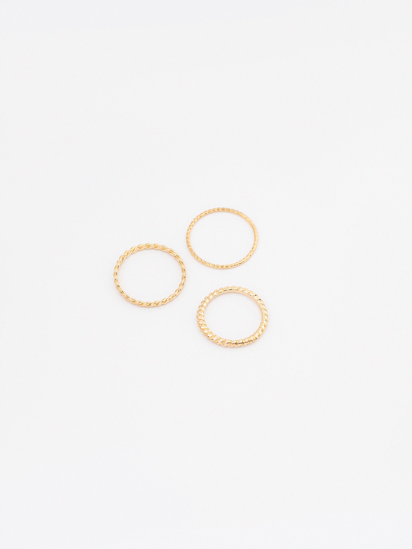 Spiral Ring Set