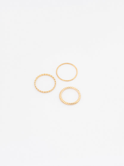 Spiral Ring Set