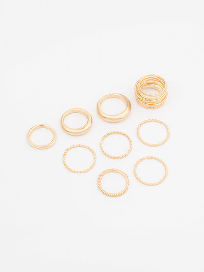 Glossy Ring Set