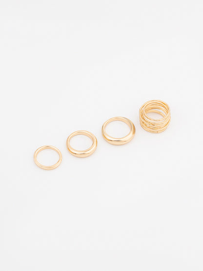 Glossy Ring Set