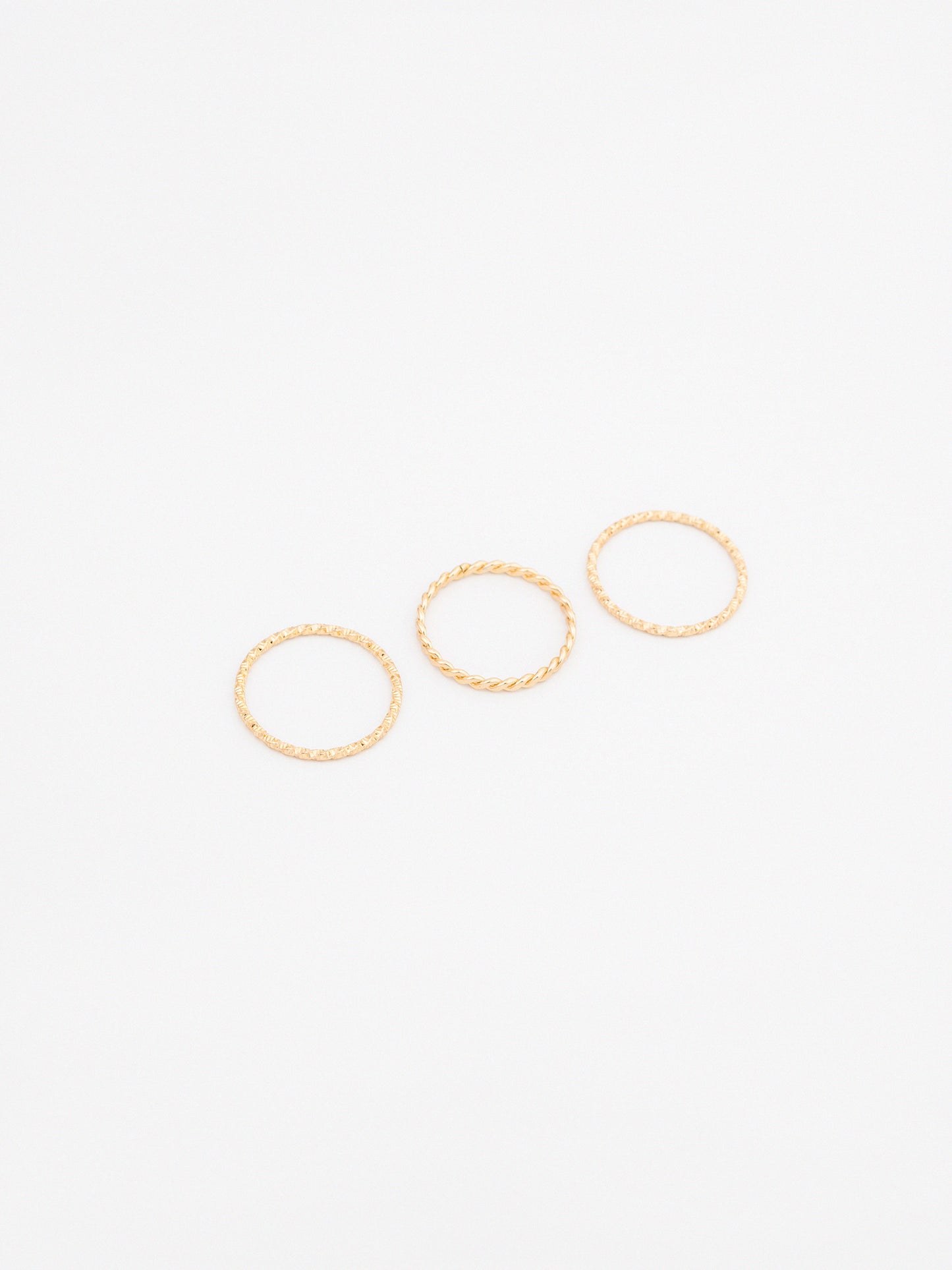 Glossy Ring Set