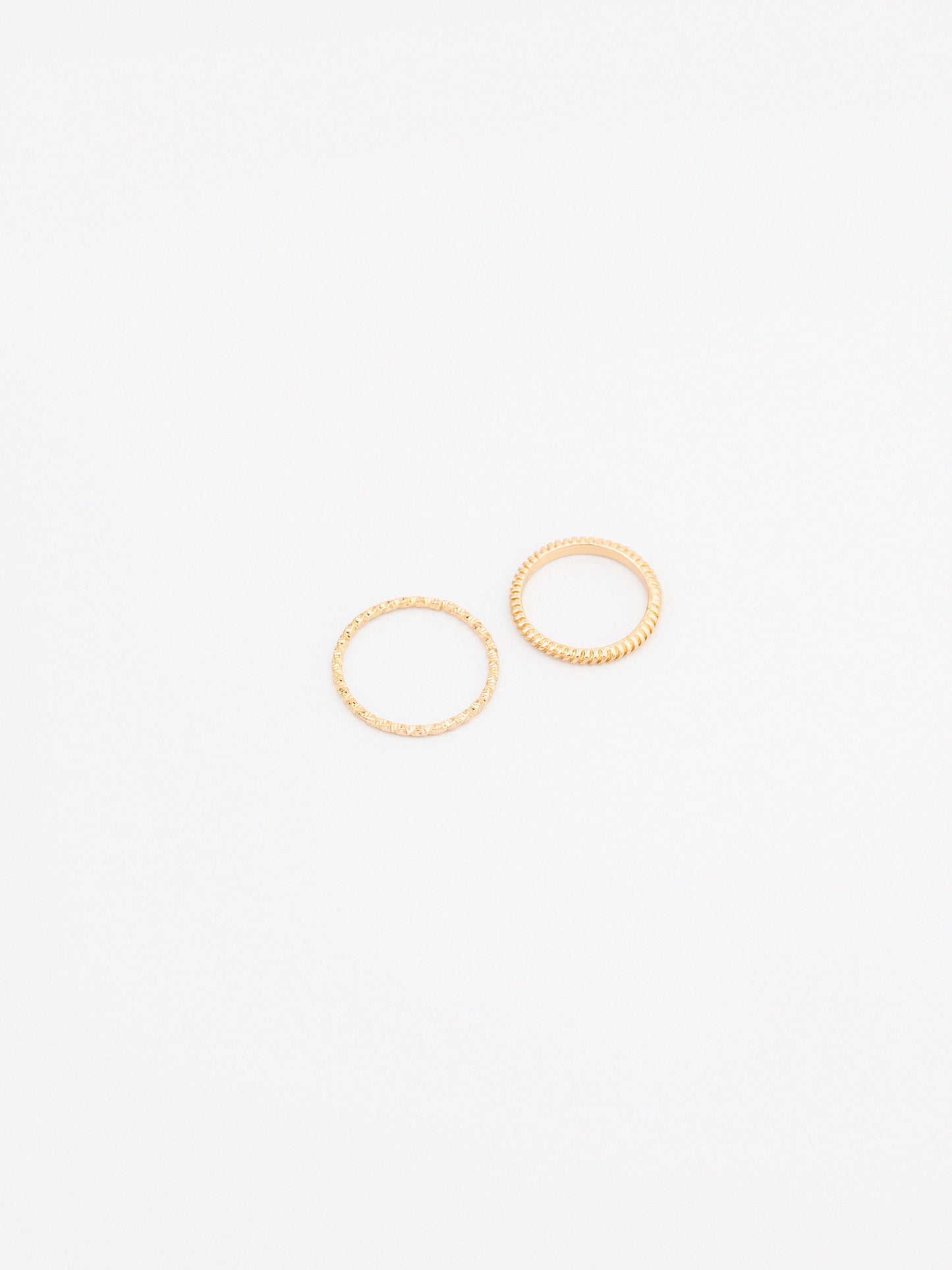 Glossy Ring Set