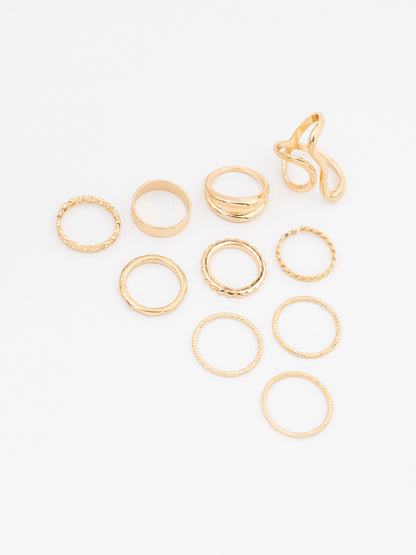 Twisted Ring Set
